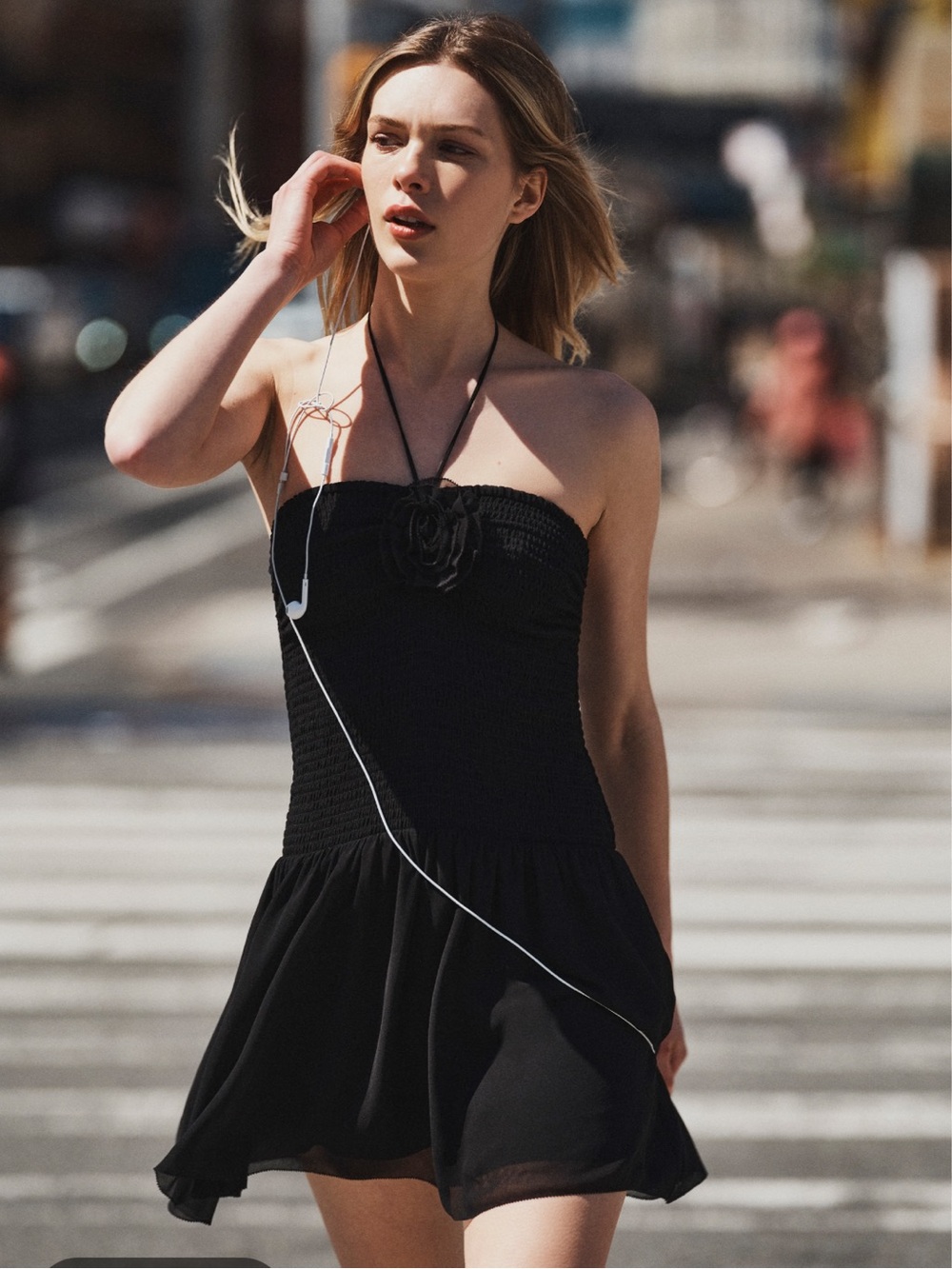 Aritzia Black Pippa Dress